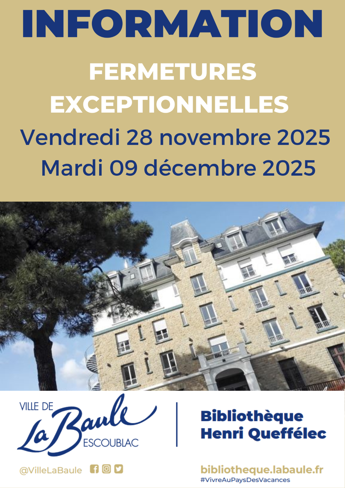 Fermeture désherbage